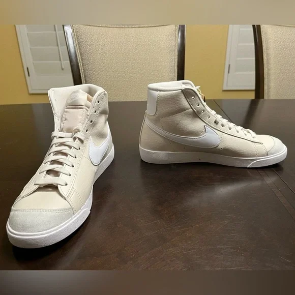 New Nike Blazer Mid 77 Next Nature Light Orewood Sneaker Shoes Size US 8.5 - Picture 5 of 12